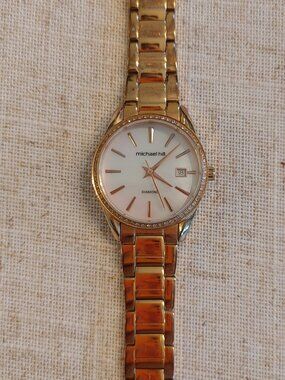 Michael Hill Women's 0.60 Carat TW Diamond Bezel Watch (Model 9552)